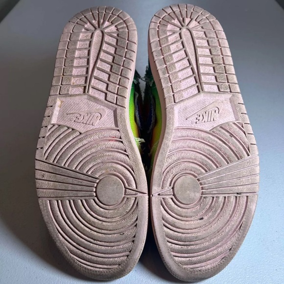 Air Jordan 1 Retro High J Balvin Pre-Owned Sz 8.5 NO BOX - Picture 6 of 13